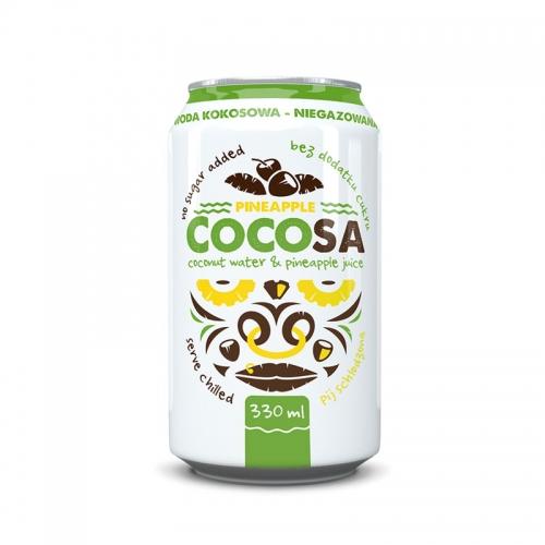 WODA KOKOSOWA DIET-FOOD ANANAS 330ML 