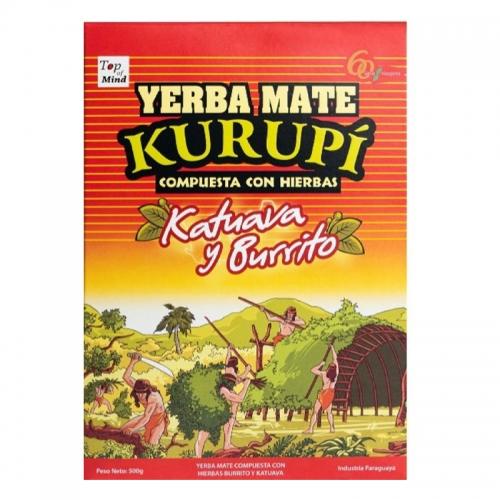 Yerba Mate **Katuava y Burrito** ziołowa 500g*KURUPI*