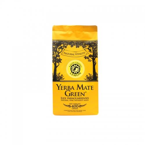 Yerba Mate **Lemon** cytrynowa 400g*MATE GREEN*