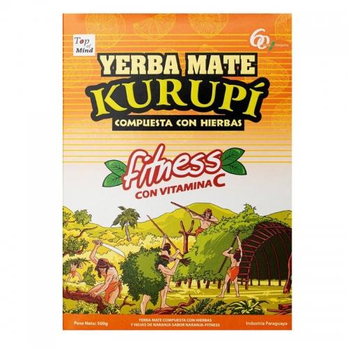 Yerba Mate ziołowa  **Fitness con Vitamina C** z witaminą C 500g*KURUPÍ* 