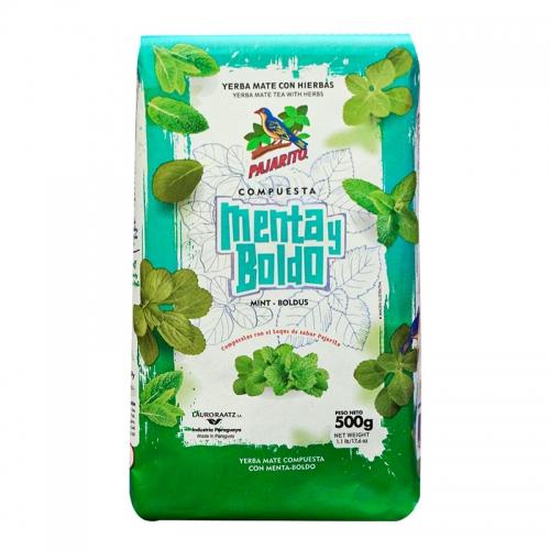 Yerba Mate ziołowa z mietą i boldo 500g*PAJARITO*