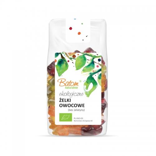 Żelki owocowe bez żelatyny 125g*BATOM*BIO - opakowanie zbiorcze po 6 szt.