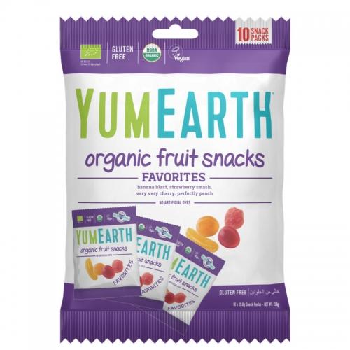 Żelki owocowe **Fruit snacks** 10 x 19,8g*YUMEARTH*BIO