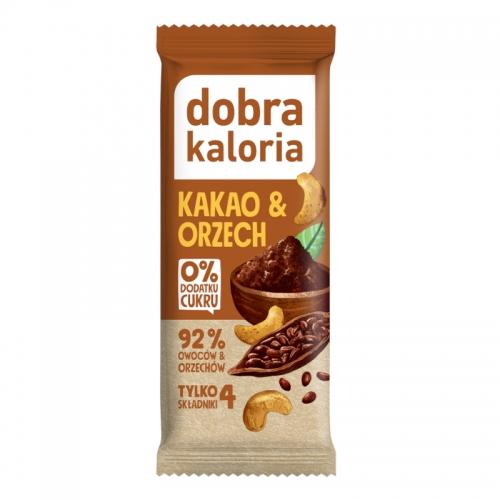 Baton daktylowy kakao & orzech bez cukru 35g*DOBRA KALORIA*
