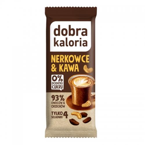Baton owocowy nerkowce & kawa bez cukru 35g*DOBRA KALORIA*
