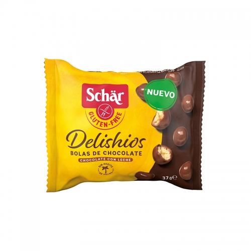 Chrupki **Delishious** w mlecznej czekoladzie 37g*SCHÄR*