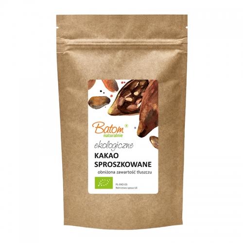Kakao sproszkowane odtłuszczone 250g*BATOM*BIO