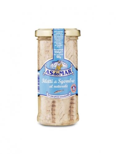 Makrela filety w zalewie słoik 150g*ÀS DO MAR*