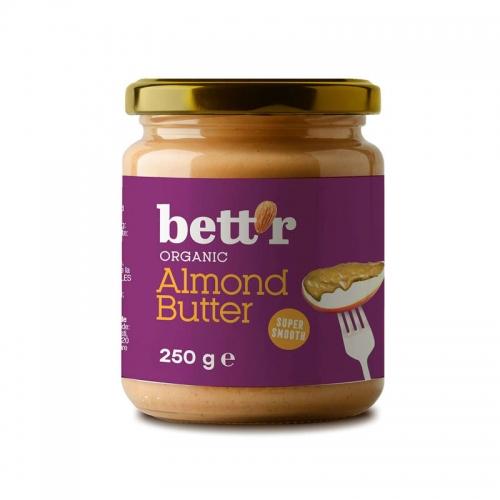 Masło migdałowe 100% 250g*BETTR*BIO