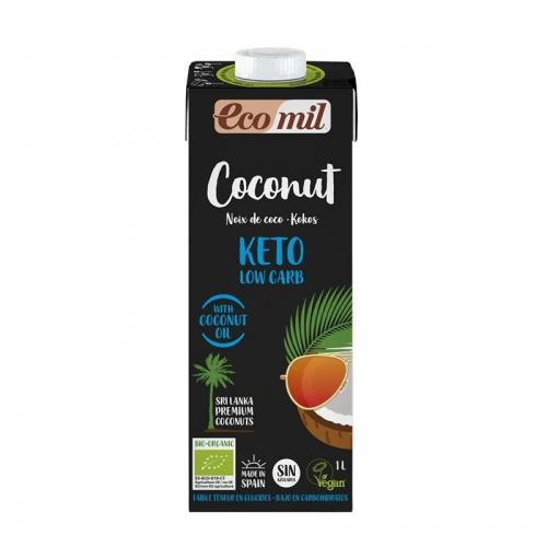 Napój kokosowy KETO bez cukru 1l*ECOMIL*BIO  