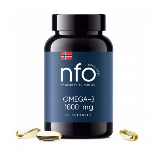 Olej rybny Omega-3 kapsułki 1000mg 60szt.*NFO* suplemen diety
