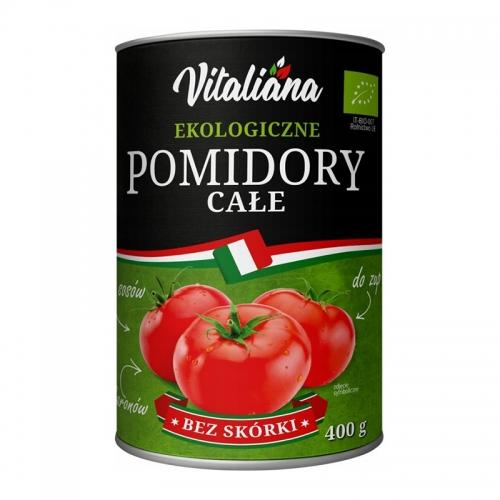 Pomidory całe bez skórki 400g*VITALIANA*BIO