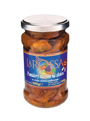 Pomidory suszone w oleju 280g*LAROSSA* - opakowanie zbiorcze po 6 szt.