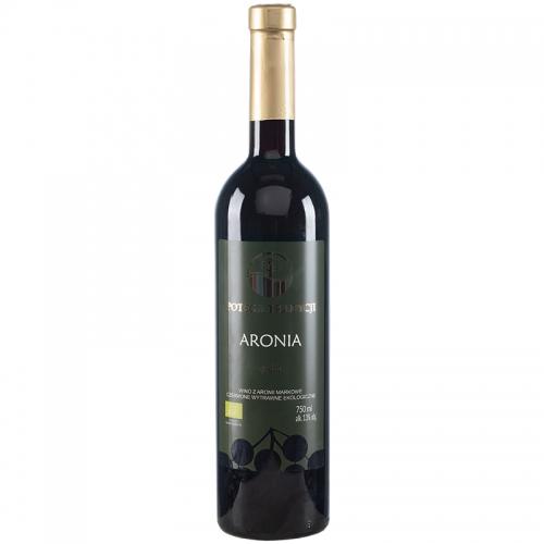 Wino aroniowe czerwone / wytrawne / Polska 750ml*VIN-KON*BIO