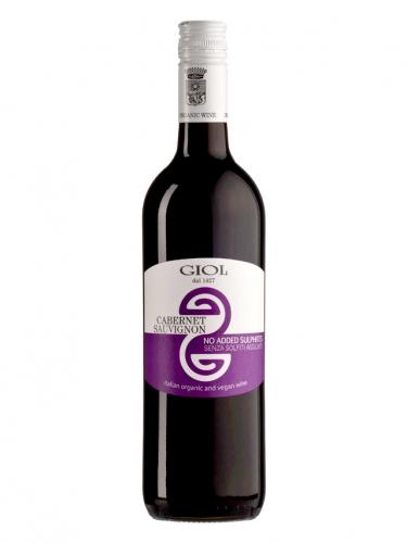 Wino bez siarczynów czerwone / gronowe / Włochy 750ml*CABERNET GIOL*BIO 