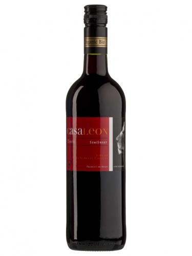Wino czerwone / półsłodkie / Hiszpania 750ml*CASALEON*BIO