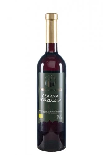 Wino z czarnej porzeczki / czerwone / Polska 750ml*VIN-KON*BIO