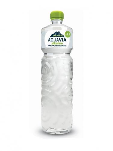 Woda źródlana alkaliczna pH 9,4 1l*AQUAVIA* - opakowanie zbiorcze po 6 szt.